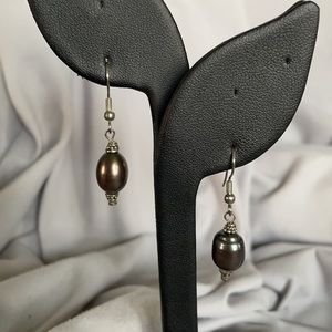 Tahitian Pearl Earring and Pendant